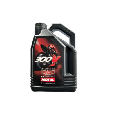 Motul 300V 10W40 4-stroke Motorcycle Racing Lubricant - 4 Litre