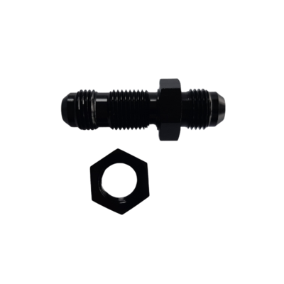 Dash 6 Bulkhead Fitting &amp; Lock Nut
