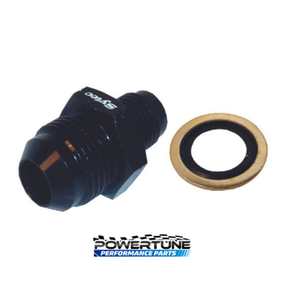 Sytec Alloy Male/Male Adaptor 14mmx1.5mm - JIC8