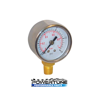 Sytec Fuel Pressure Gauge 0-15psi