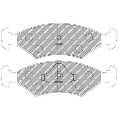 Ferodo Racing Brake Pads - FCP206 H