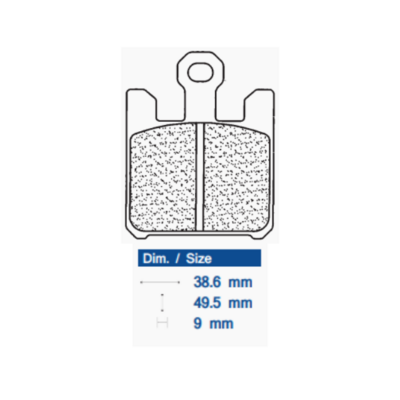 SALE CL Brakes 1110 Sintered Metal Brake Pads