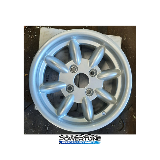 8 Spoke Alloy Wheels - 6x13&quot; (Silver)