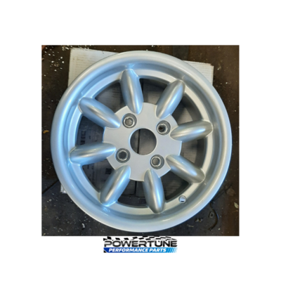 8 Spoke Alloy Wheels - 6x13&quot; (Silver)
