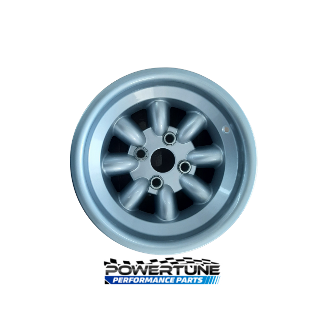 8 Spoke Alloy Wheels - 8x13&quot; (Silver)