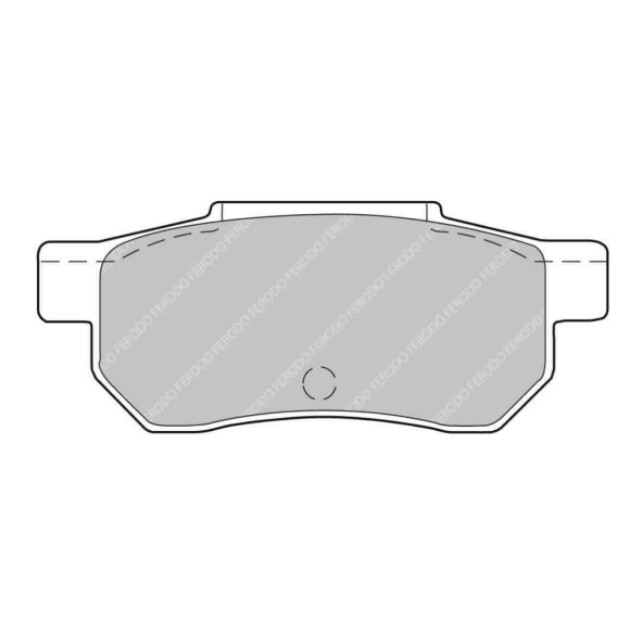 Ferodo Racing Brake Pads - FCP472 H (Honda Rear)