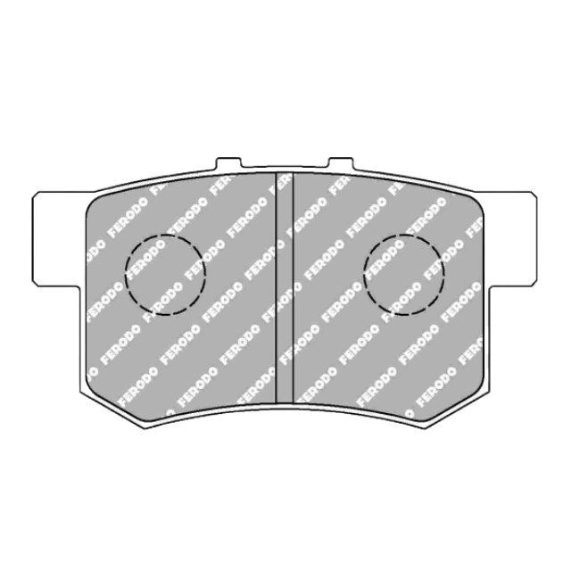 Ferodo Racing Brake Pads - FCP956 H (Honda Rear - DC2)