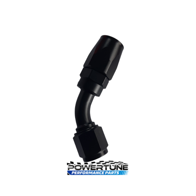 Dash 6 45 Degree Fitting (Rubber)