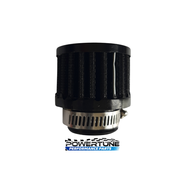 Engine Breather Filter - 25mm - Black