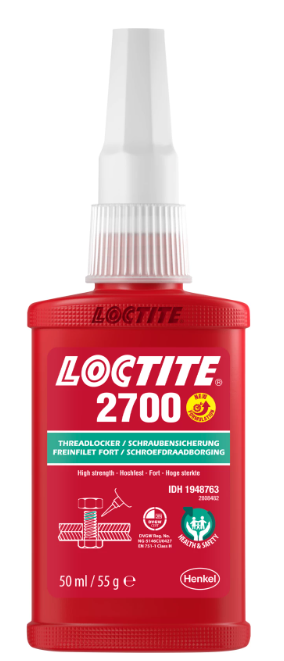 Loctite 2700 Threadlocker - High Strength