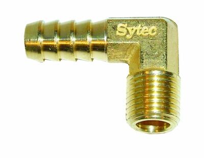 Sytec Brass 90 Degree Union 1/4 NPT - 10mm
