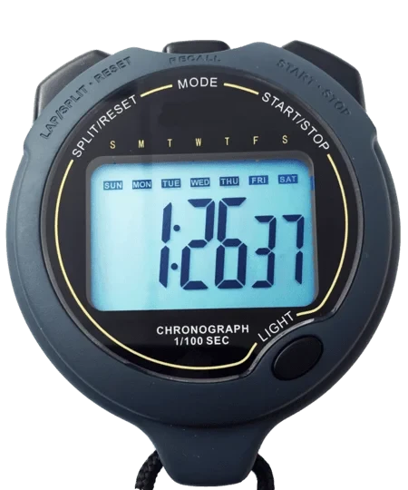 Fastime 28LW Single display large digit stopwatch and time of day