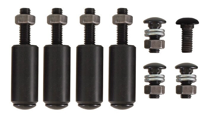 MK2 Escort Black Front/Rear Bumper Fixing Kit