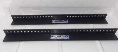 NEW Alloy Seat Brackets - No Slots - BLACK (Brackets Only)