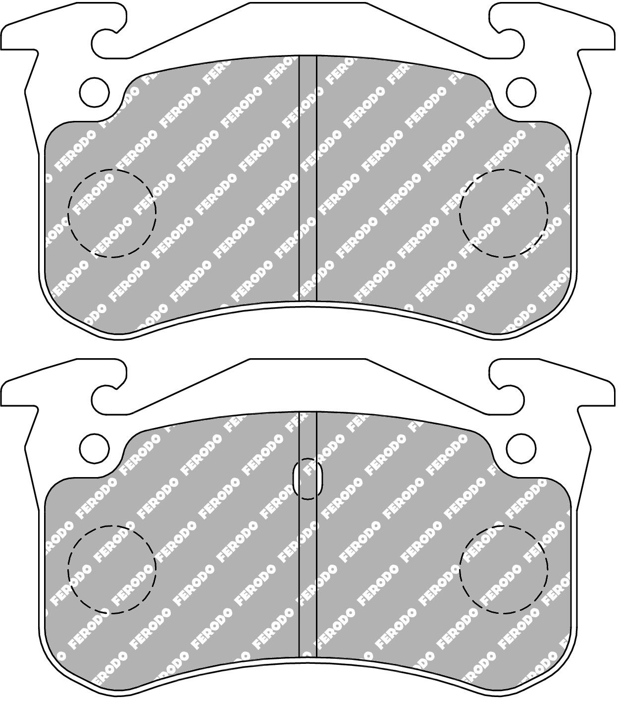 Ferodo Racing Brake Pads - FCP558 H Rear (Citreon / Peugeot / Renault)