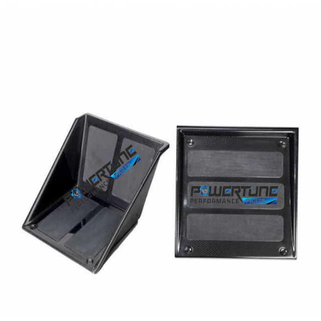 Carbon Fibre Navigator Foot Rest &amp; Driver&#39;s Tray Package