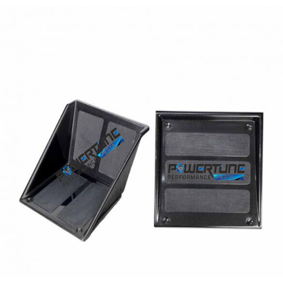 Carbon Fibre Navigator Foot Rest &amp; Driver&#39;s Tray Package