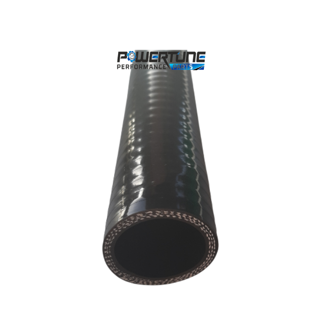 SALE Silicone Hose Straight - Black - 13mm ID