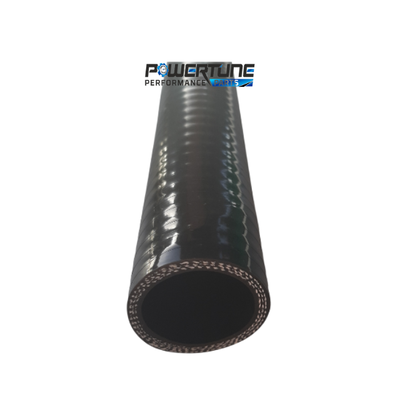 SALE Silicone Hose Straight - Black - 35mm ID
