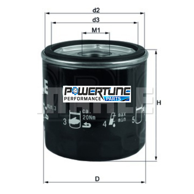 Oil Filter - VW Up
