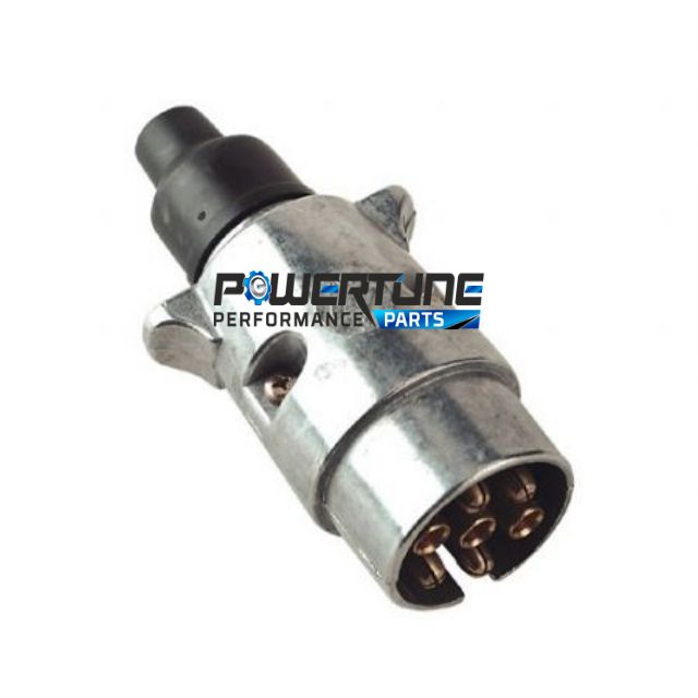 SALE 7 Pin Trailer Plug - Metal