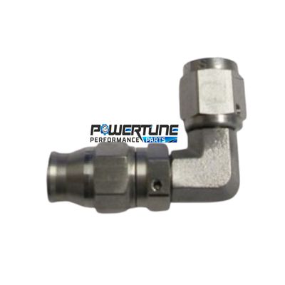 90 Degree Female Swivel - Concave 7/16 to Dash 4