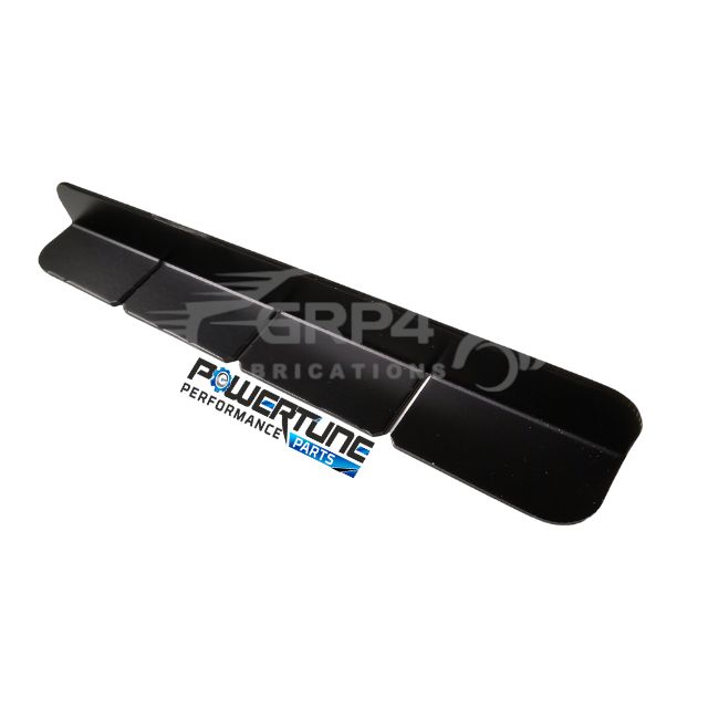 Alloy Long Mud Flap Bracket - Black (each)