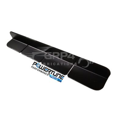 Alloy Long Mud Flap Bracket - Black (each)