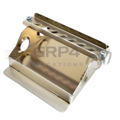 Alloy Battery Tray - Silver