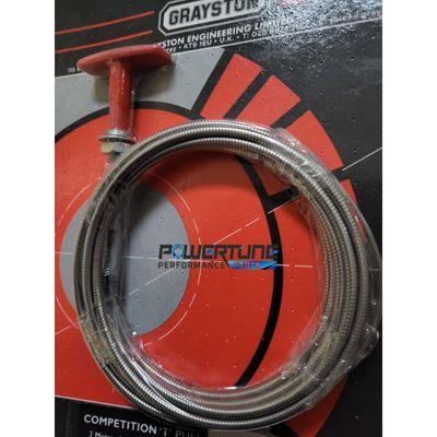 T Pull Cable - Stainless Steel 3m