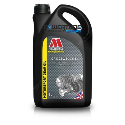 Millers Motorsport Gear Oil CRX LS 75w140 NT 5L
