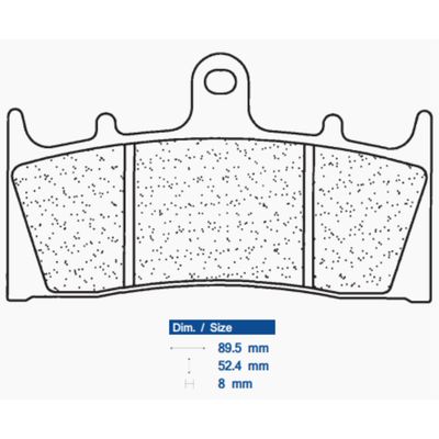 SALE CL Brakes 2255 Sintered Metal Brake Pads