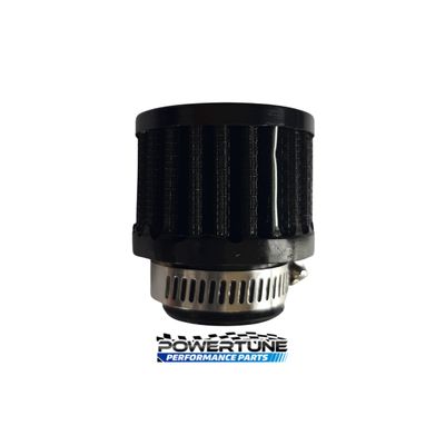 Engine Breather Filter - 25mm - Black