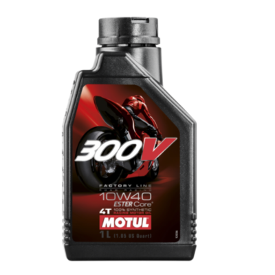 Motul 300V 10W40 4-stroke Motorcycle Racing Lubricant - 1 Litre