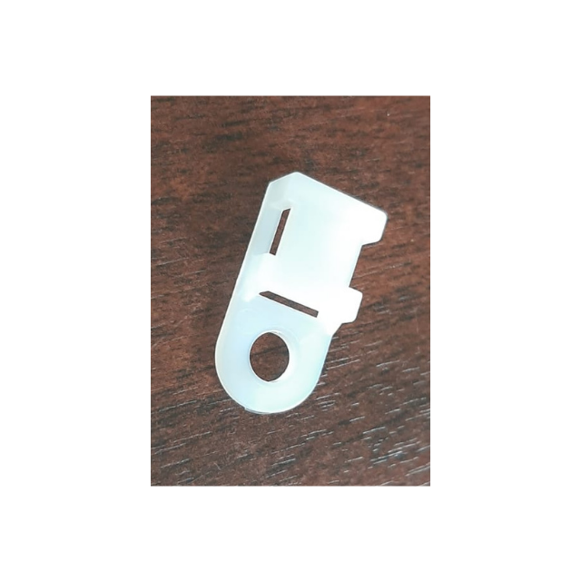 Cable Tie Mounts/Saddles, Size: 19mmx9.5mm (5mm wide cable tie max), Colour: White