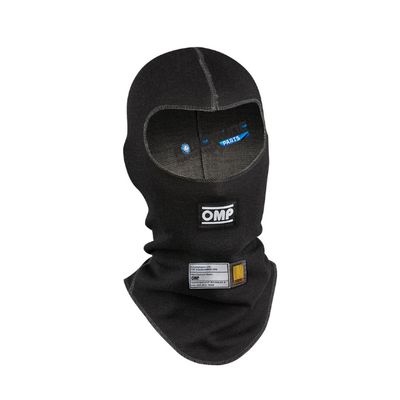 OMP First Balaclava - Black - FIA Approved