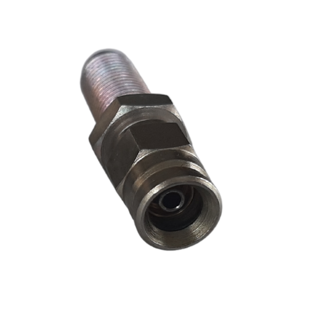 Straight Male Bulkhead Fitting - Convex 3/8