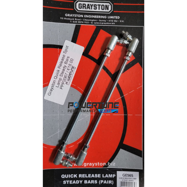 SALE Grayston Quick Release Spot Lamp Steady Bars
