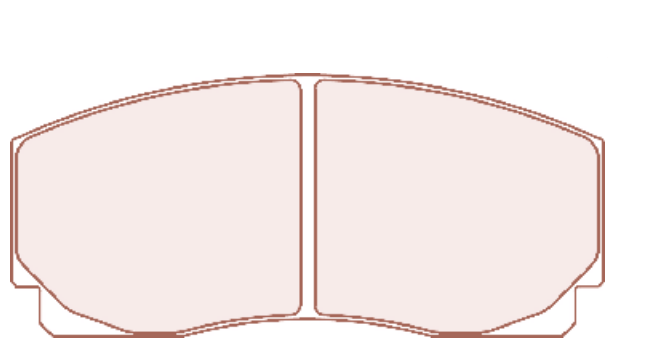 SALE CL Brakes 5040 W50T15 RC6 Brake Pads