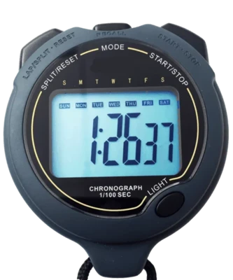 SALE Fastime 28LW Single display large digit stopwatch and time of day