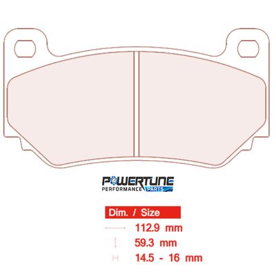 CL Brakes 5038 W45 T16 RC6 Brake Pads