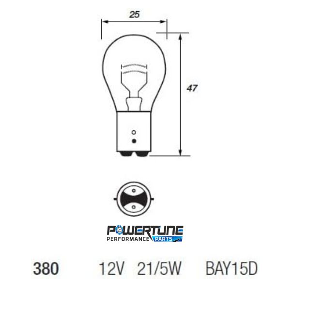 Clear Stop &amp; Tail Bulb