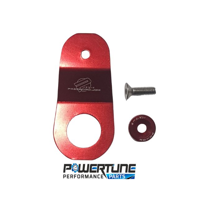 Honda Alloy Radiator Stay - Red (EK 1996 - 2001)