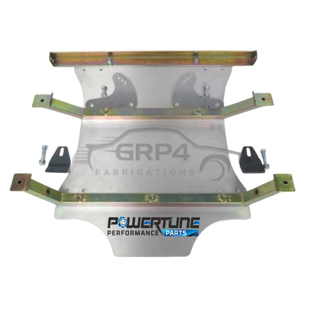 GRP4 Chassis Mounted Sump Guard - Dry Sump - 10mm