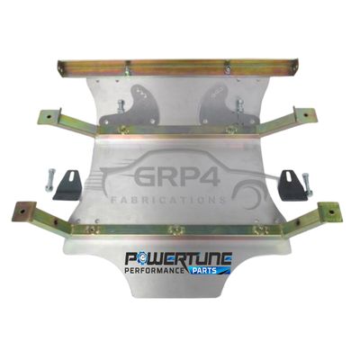 GRP4 Chassis Mounted Sump Guard - Dry Sump - 10mm