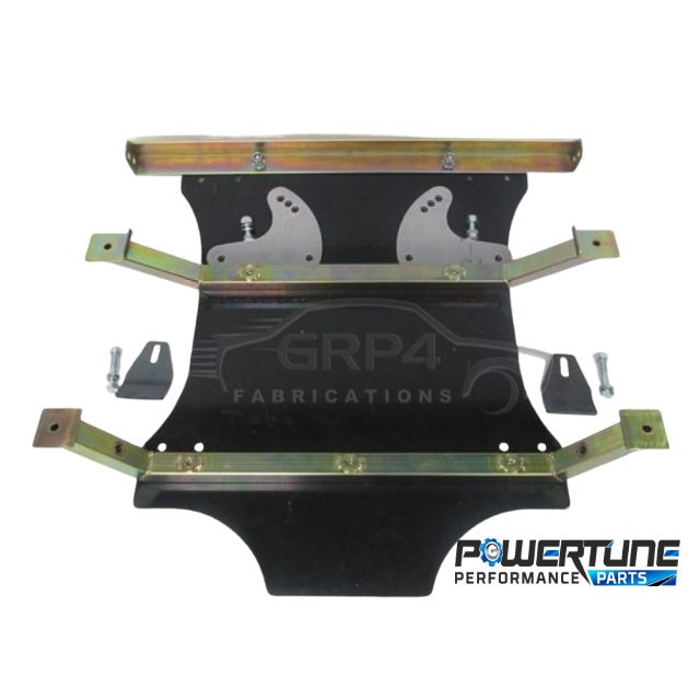 GRP4 Chassis Mounted Sump Guard - Dry Sump - 6mm