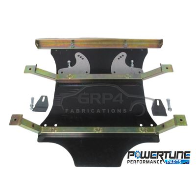GRP4 Chassis Mounted Sump Guard - Dry Sump - 6mm