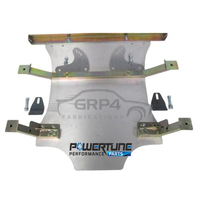 GRP4 Chassis Mounted Sump Guard - Wet Sump - 10mm