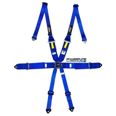 Atech Lightweight 6-Point Harness 2/3" - Blue - 2026