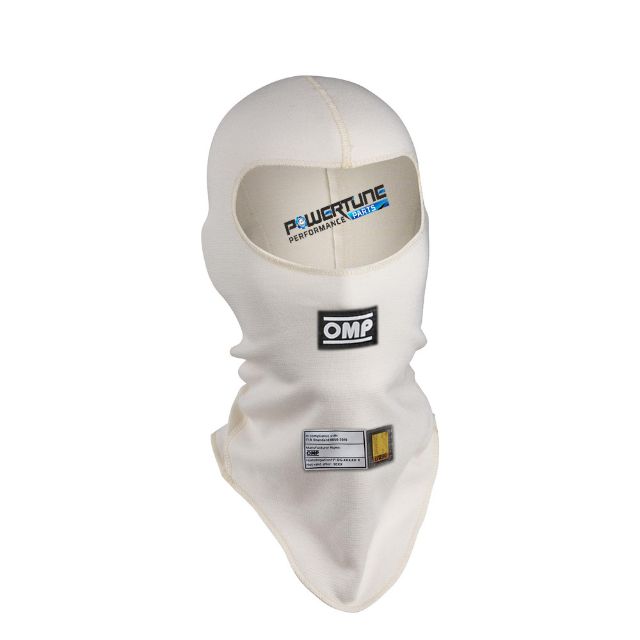 OMP First Balaclava - White - FIA Approved